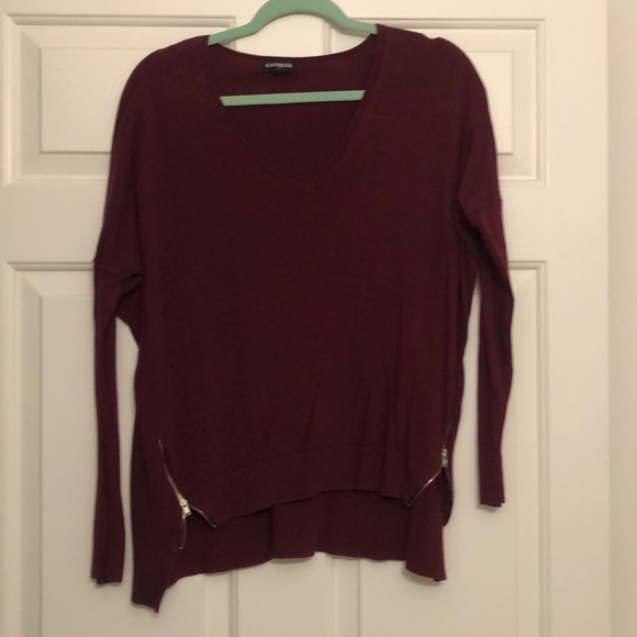 Express Sweaters - Maroon express sweater